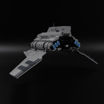 imperial nu-class attack shuttle | star wars | moc-134580 - 3