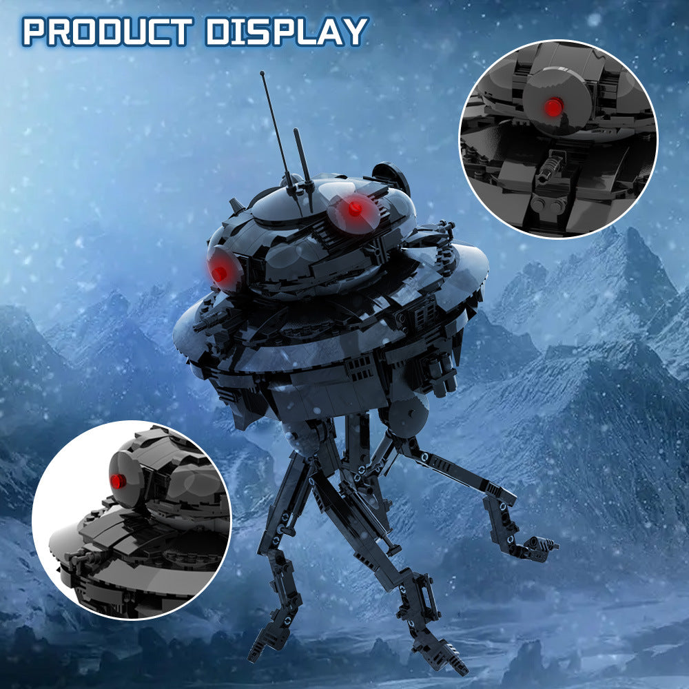 imperial probe droid building set | lego compatible - 1