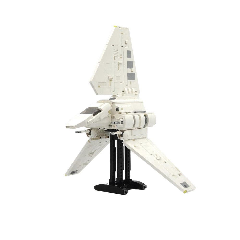 imperial shuttle building set | lambda-class t-4a shuttle | moc-83439 - 1