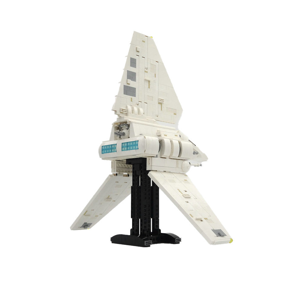 imperial shuttle building set | lambda-class t-4a shuttle | moc-83439 - 3