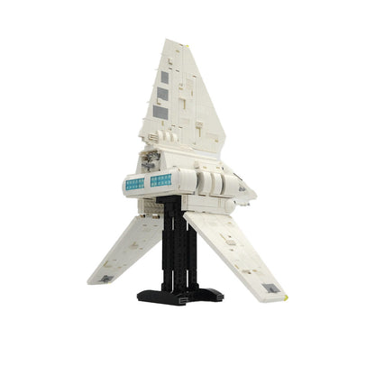 imperial shuttle building set | lambda-class t-4a shuttle | moc-83439 - 3