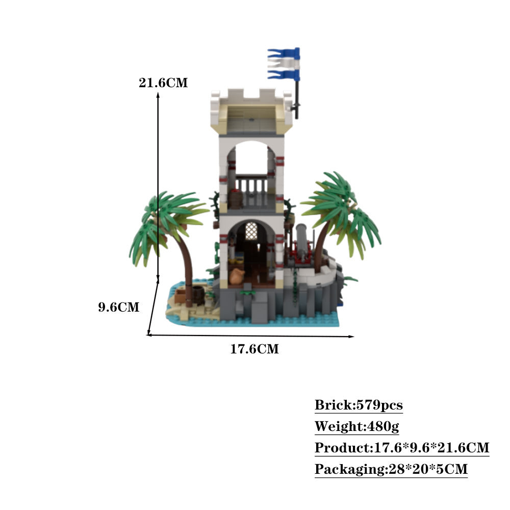 Imperial Soldier Fort Building Kit | Compatible MOC - 3