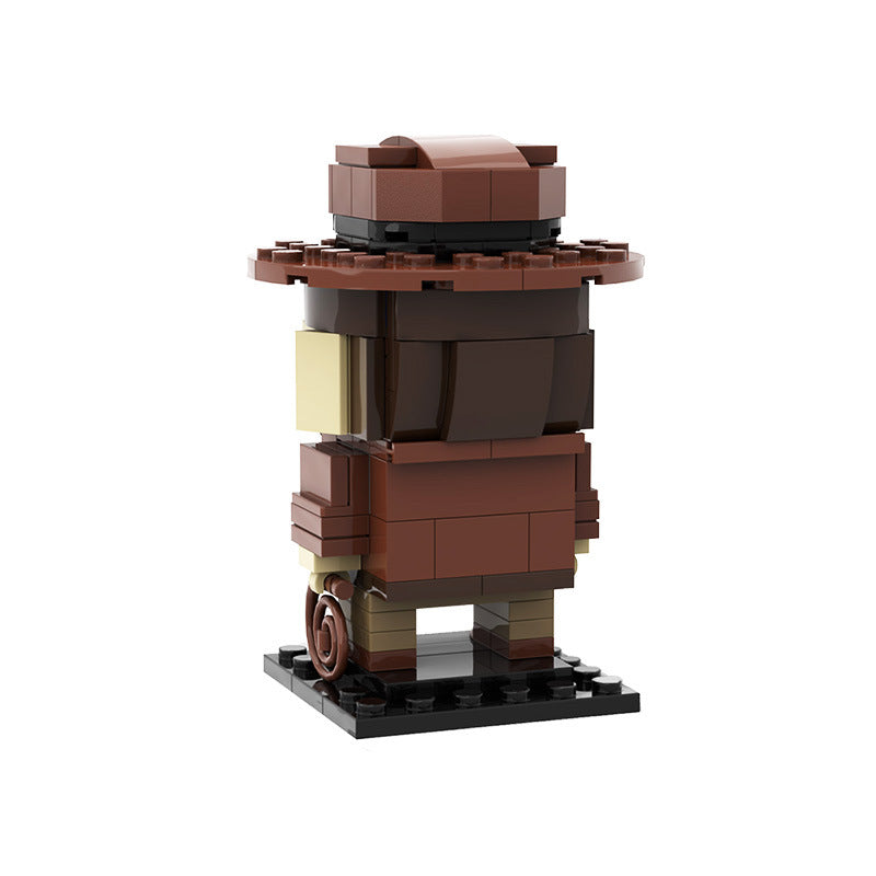 indiana jones brickheadz | moc-44641 - 2