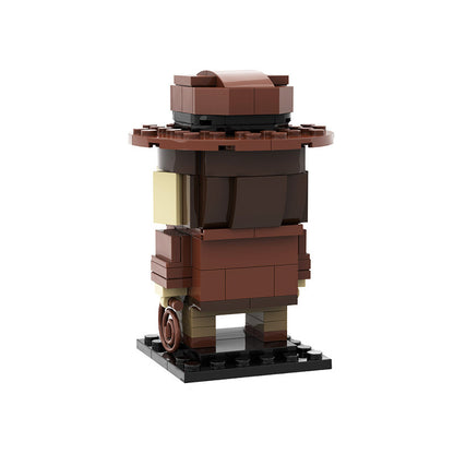 indiana jones brickheadz | moc-44641 - 2