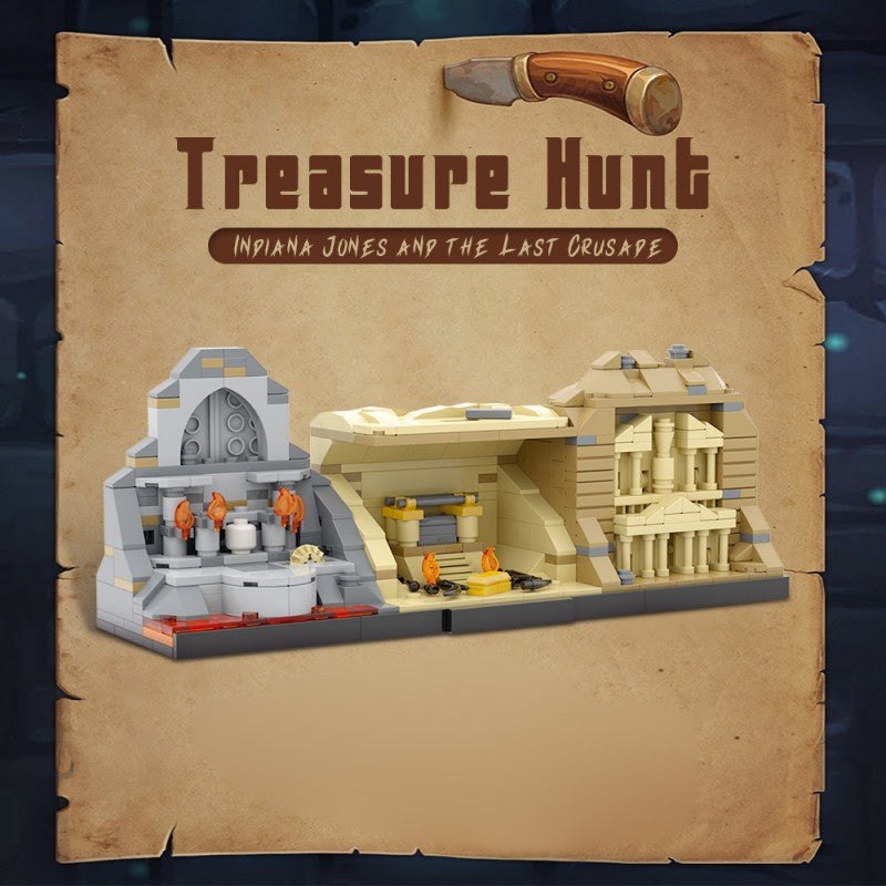 indiana jones trilogy building set | lego compatible - 7