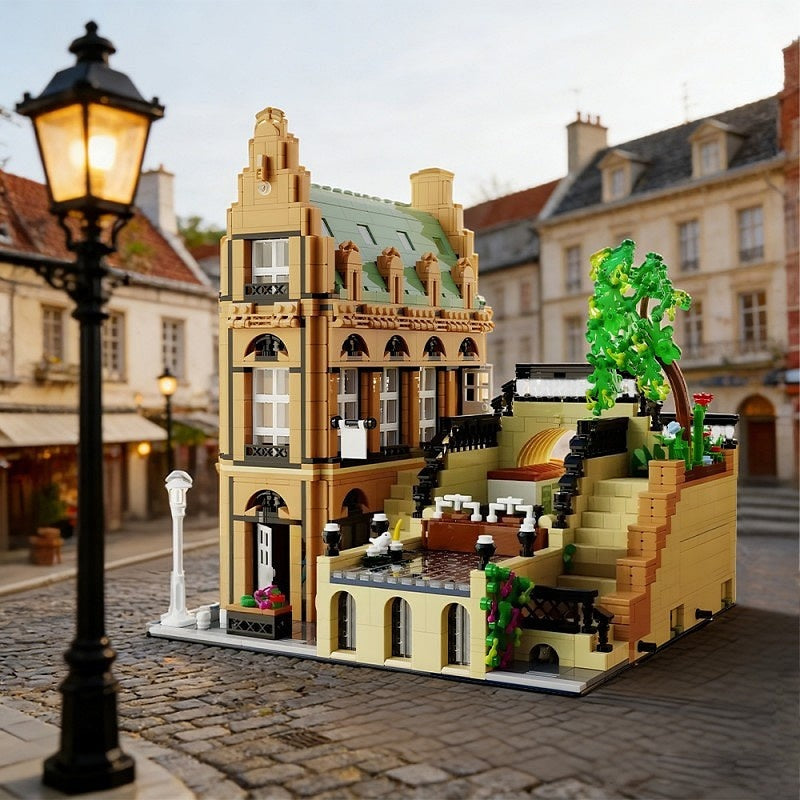 Industrial Canal Lock MOC Modular Building Kit | Engineering Architecture - 4