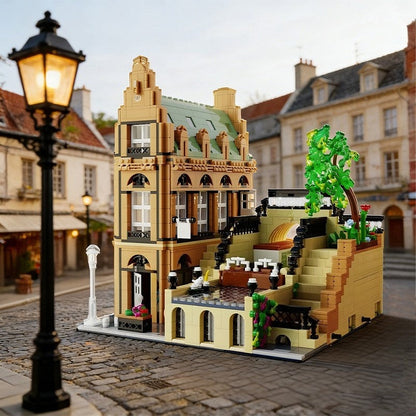 Industrial Canal Lock MOC Modular Building Kit | Engineering Architecture - 4