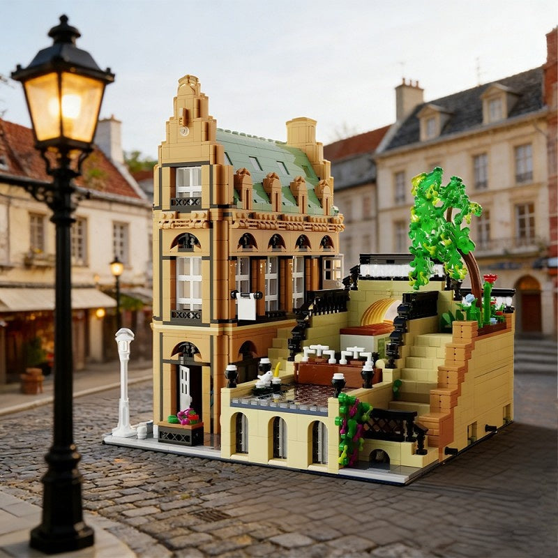 Industrial Canal Lock Modular Building Kit | LEGO-Compatible MOC - 4