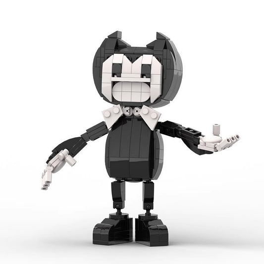 Ink Demon Cartoon Horror Building Kit | LEGO-Compatible MOC - 1