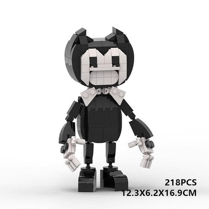 Ink Demon Horror Cube Character MOC Building Kit - 6