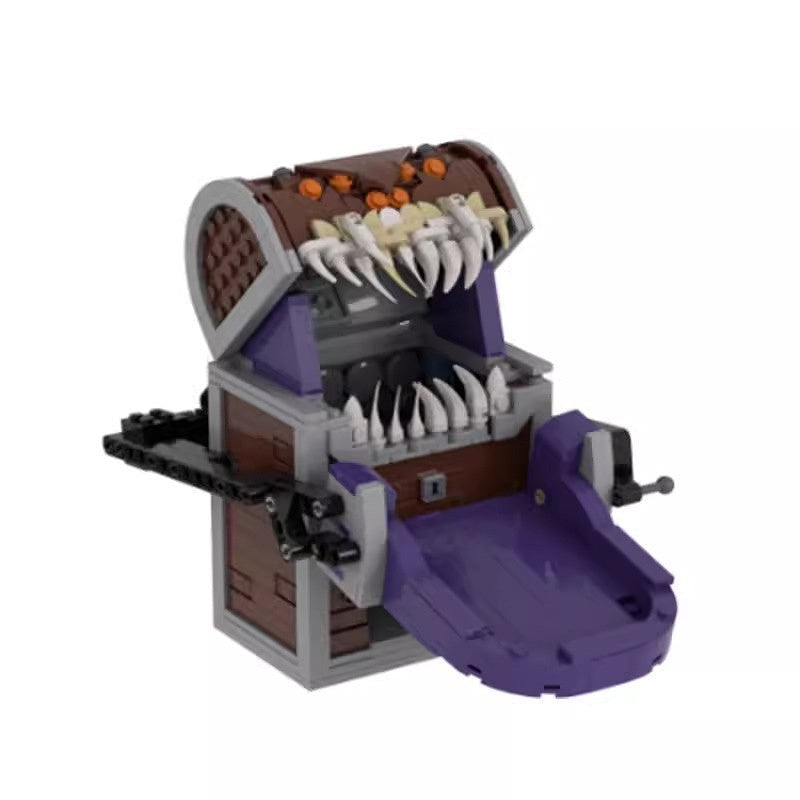 Interactive Mimic Dice Tower MOC Building Kit - 2