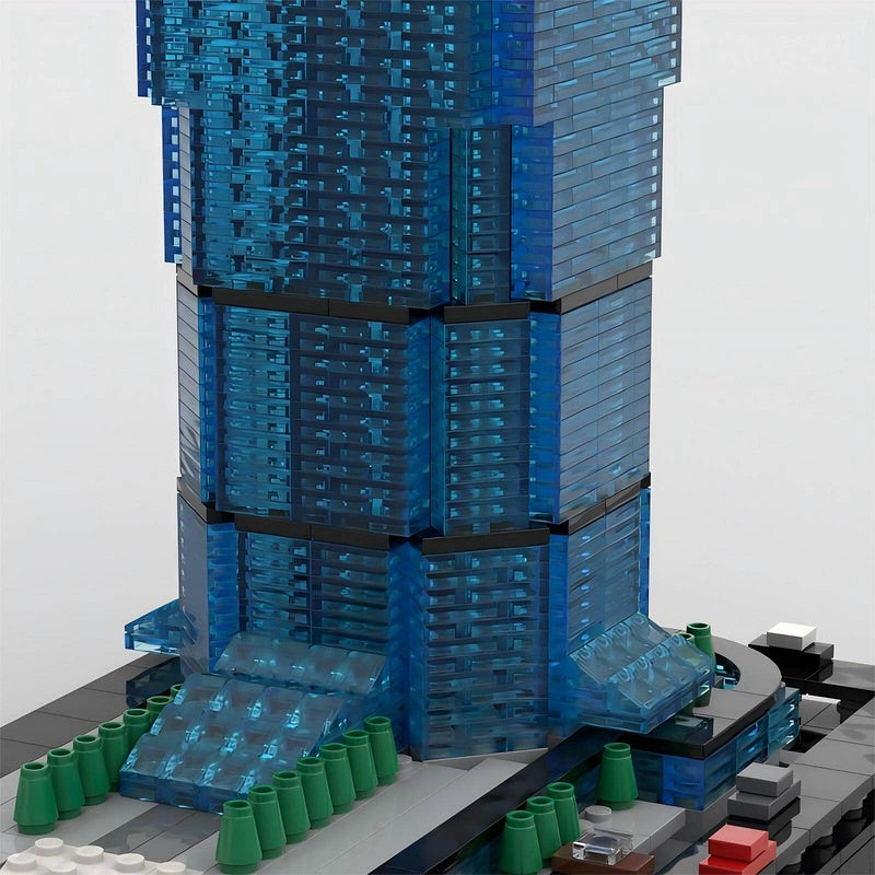 International Commerce Center Hong Kong ICC Skyscraper Building Kit | LEGO-Compatible MOC - 5