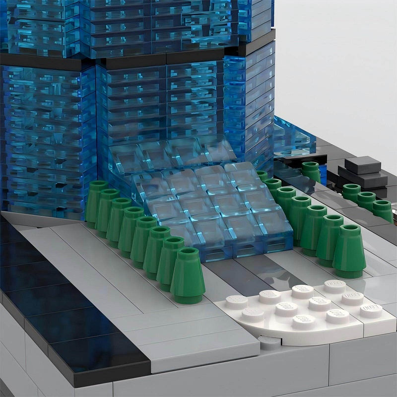 International Commerce Center Hong Kong ICC Skyscraper Building Kit | LEGO-Compatible MOC - 6
