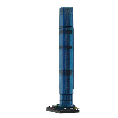 International Commerce Center Hong Kong Skyscraper MOC Building Kit - 1
