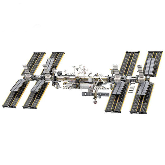 International Space Station 1/110 Building Kit | LEGO-Compatible MOC - 1