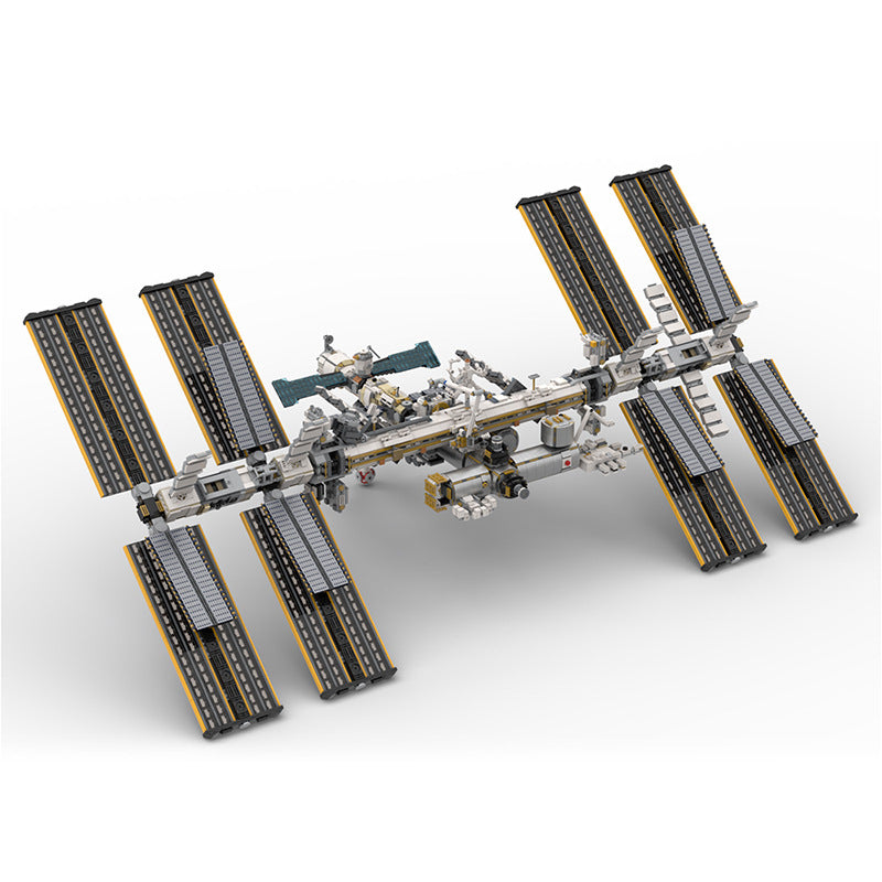 International Space Station 1/110 Building Kit | LEGO-Compatible MOC - 3