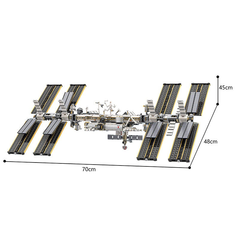International Space Station 1:110 MOC Building Kit | Orbital Space Model - 5