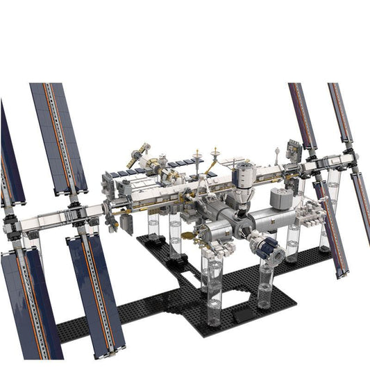 International Space Station Building Kit | 1:110 | LEGO-Compatible MOC - 1