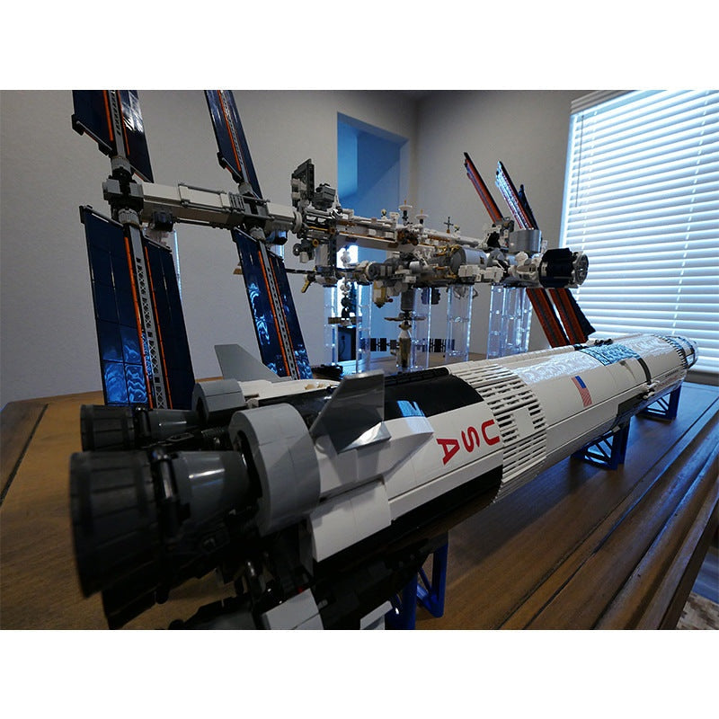 International Space Station MOC Building Kit | 1:110 Scale Space Model - 3