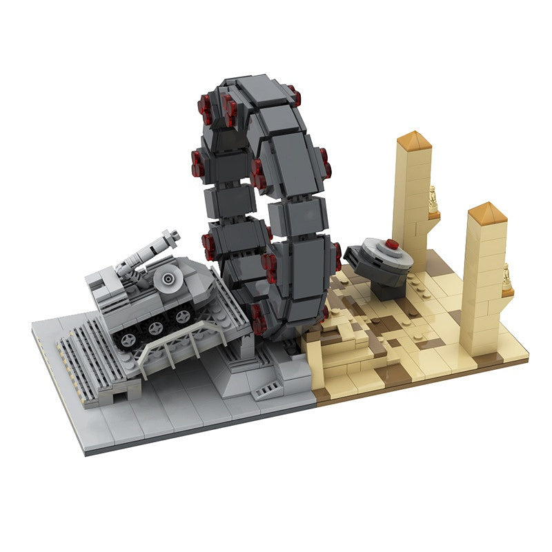 Interstellar Portal Command Base Building Kit | LEGO-Compatible MOC - 2