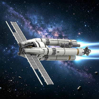 Interstellar Research Ship MOC Building Kit | 1:220 Spacecraft Model - 1