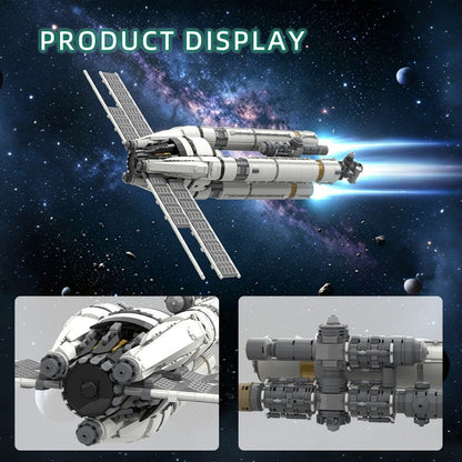 Interstellar Research Ship MOC Building Kit | 1:220 Spacecraft Model - 2