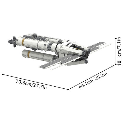 Interstellar Research Ship MOC Building Kit | 1:220 Spacecraft Model - 3