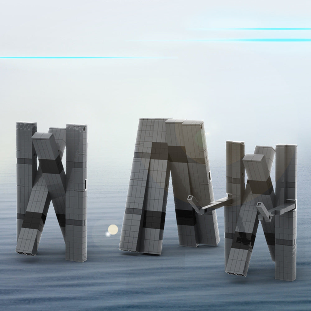 interstellar tars case building set | moc-147899 - 1