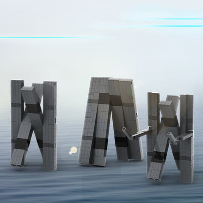 interstellar tars case building set | moc-147899 - 1