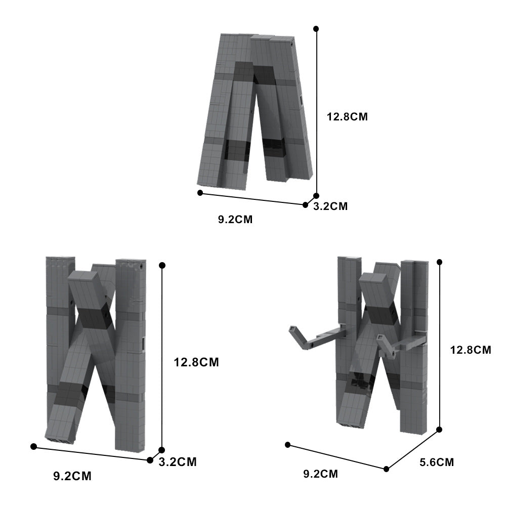 interstellar tars case building set | moc-147899 - 6