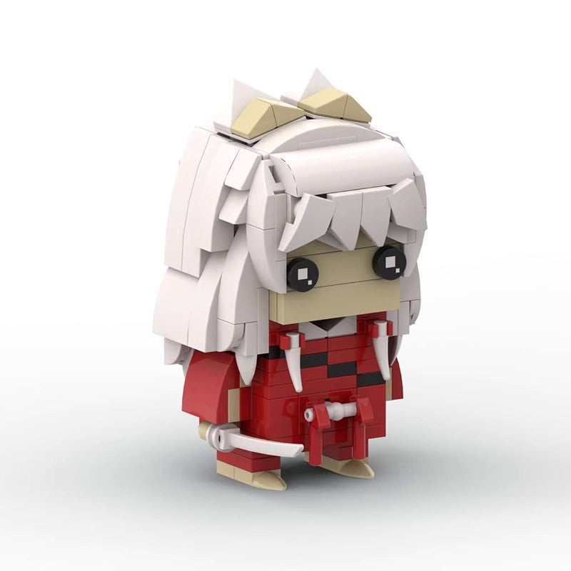 inuyasha brickheadz moc building set | compatible with lego - 3
