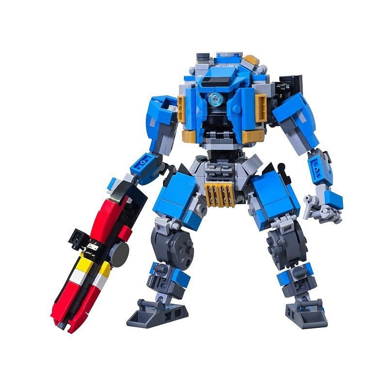 Ionized Vanguard Pilot Mecha MOC Building Kit | Futuristic Robot Model - 2