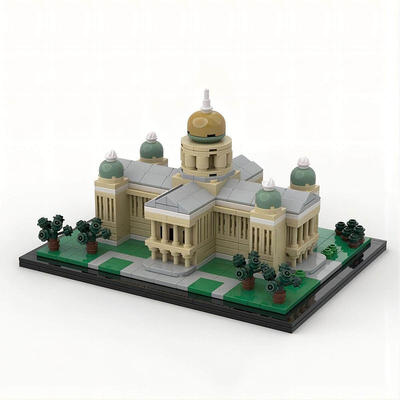 Iowa State Capitol Des Moines Building Kit | LEGO-Compatible MOC - 1