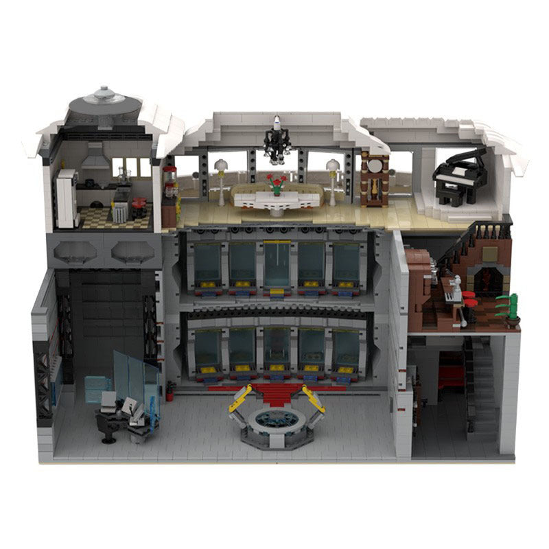 iron man base building set | moc-37124 - 2