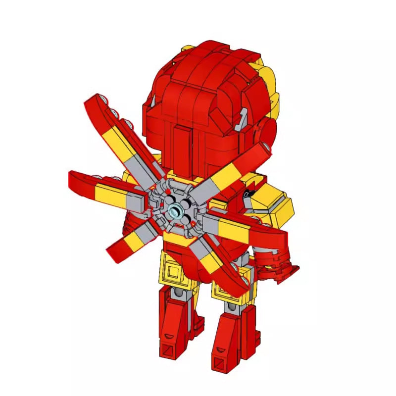iron man mark85 building set | moc-167236 - 3