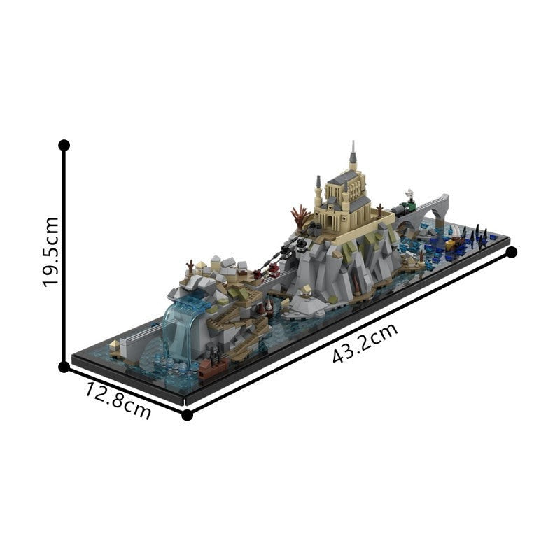 Islands Skyline MOC Coastal City Architecture Building Kit - 3