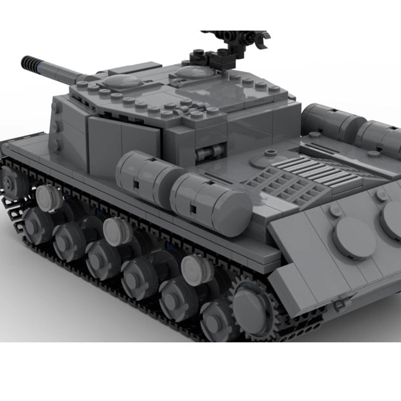 isu-152 assault gun building set | moc-67109 - 4