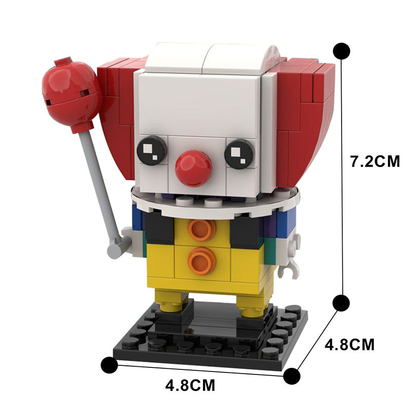 it pennywise brickheadz | moc-30697 - 3