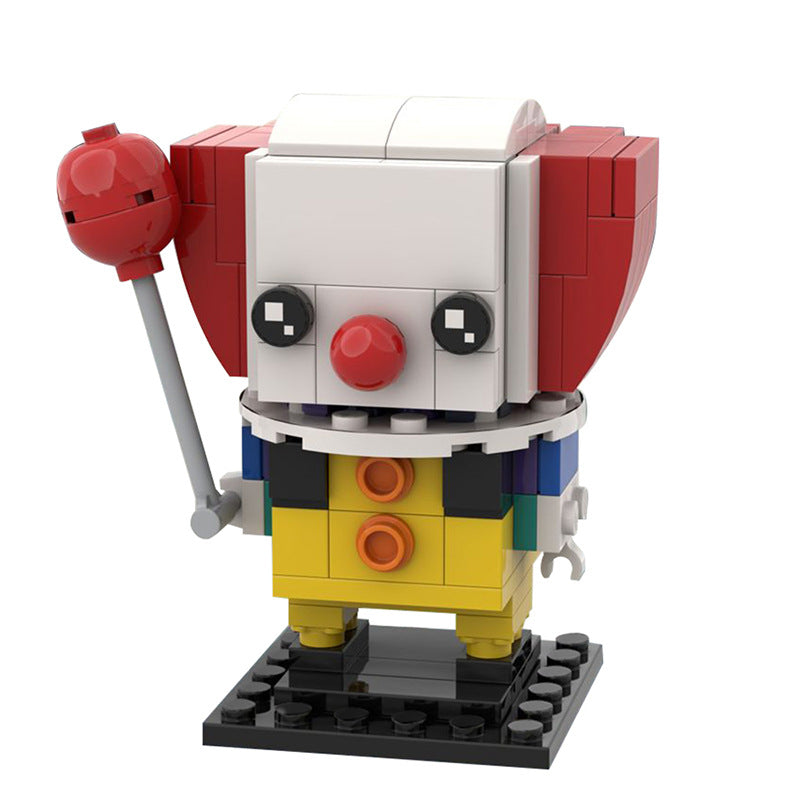 it pennywise brickheadz | moc-30697 - 4