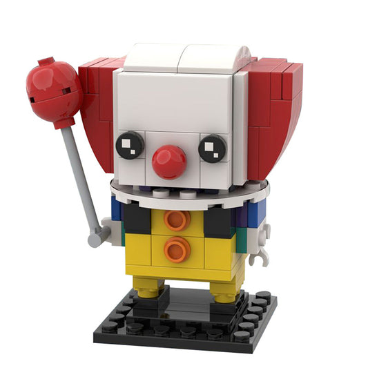 it pennywise brickheadz | moc-30697 - 4