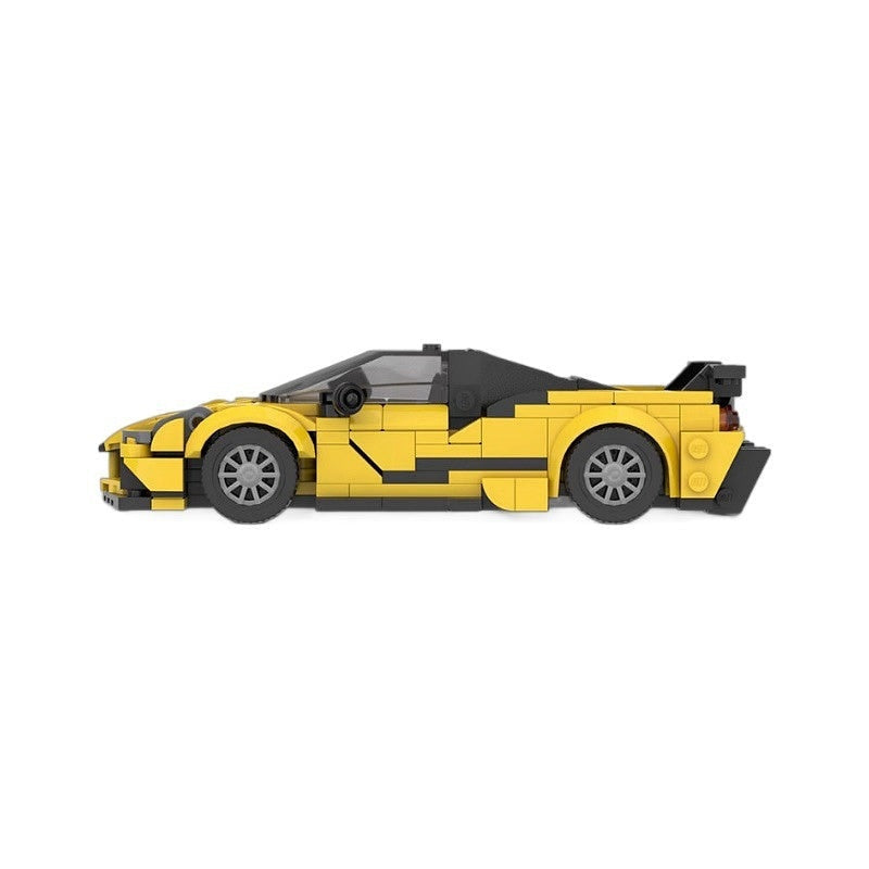 Italian 4XX Inspired Sports Car MOC Building Kit | Hypercar Vehicle Model - 4