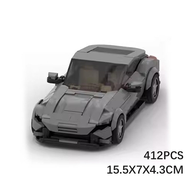 Italian GT Coupe V8 Sports Car Building Kit | 8-Stud Compatible MOC - 2