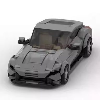 Italian GT Coupe V8 Sports Car Building Kit | 8-Stud LEGO-Compatible MOC - 1