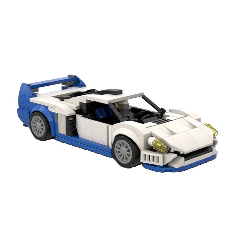 Italian GT Track Hypercar Building Kit | 8-Stud Wide LEGO-Compatible MOC - 2
