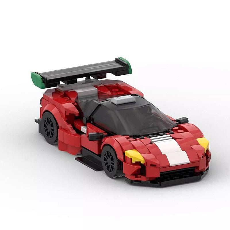 Italian GT3 Endurance Racing Car MOC Building Kit | Track Vehicle Model - 2