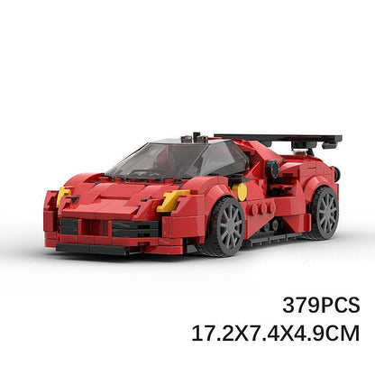 Italian GT3 Endurance Racing Car MOC Building Kit | Track Vehicle Model - 8