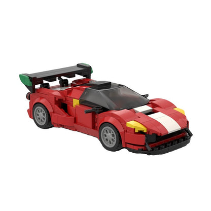 Italian GT3 V8 Turbo Racing Car Building Kit | LEGO-Compatible MOC - 2