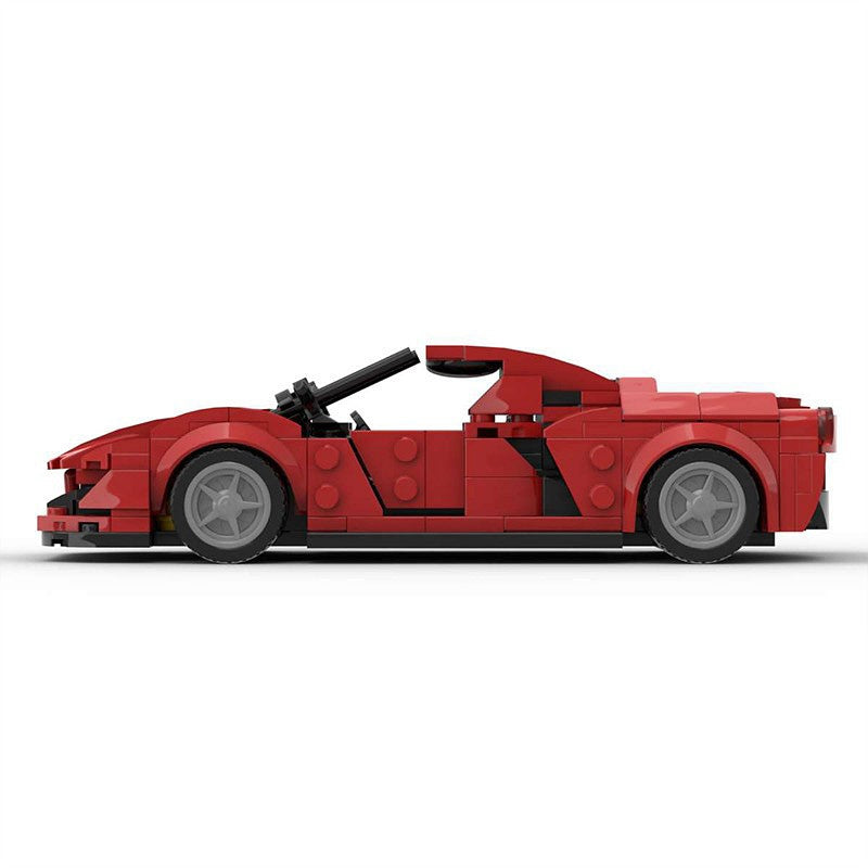 Italian Hybrid Hypercar Building Kit | 8-Stud LEGO-Compatible MOC - 2