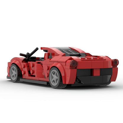 Italian Hybrid Hypercar Building Kit | 8-Stud LEGO-Compatible MOC - 3