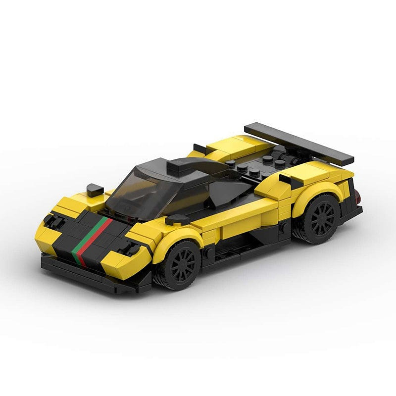 Italian Limited Edition V12 Hypercar MOC Building Kit | Vehicle Model - 1